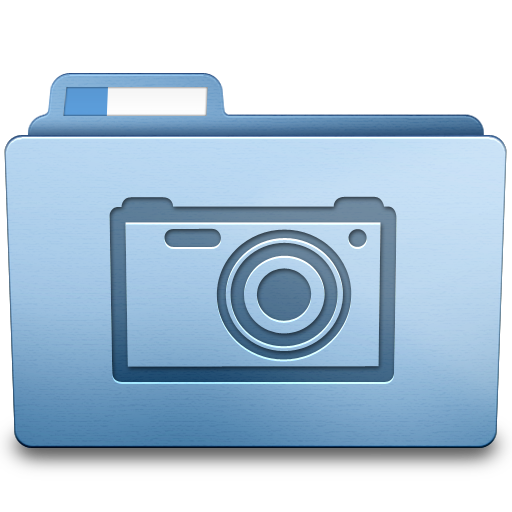 Blue Pictures Icon 512x512 png